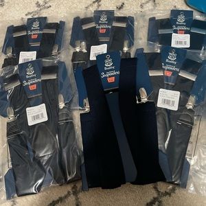 Navy suspenders